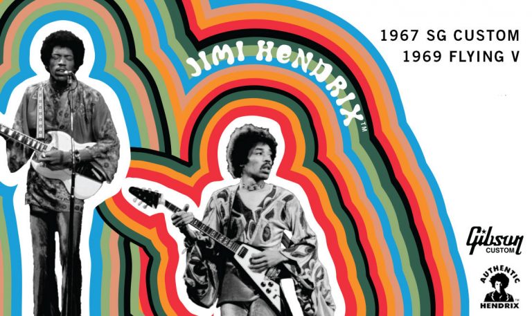 Gibson lança duas guitarras em homenagem a Jimi Hendrix